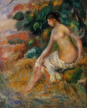 Pierre Auguste Renoir : Nude in the Greenery